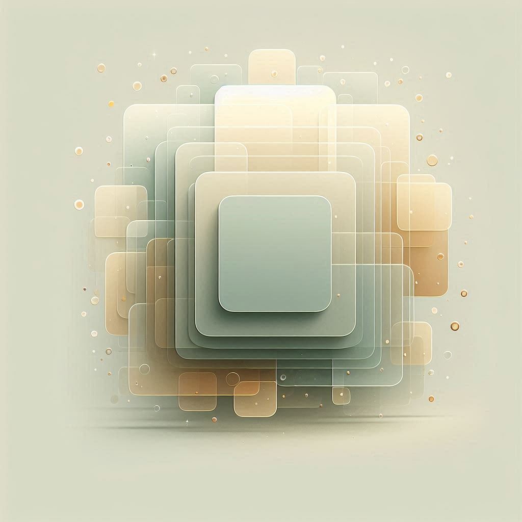 Abstract visual representation of hidden pressure and structural complexity